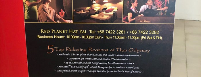 Thai Odyssey is one of Hat Yai.