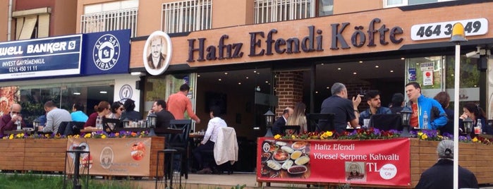 HAFIZ EFENDİ KOFTE is one of สถานที่ที่ Mehmet Emre ถูกใจ.