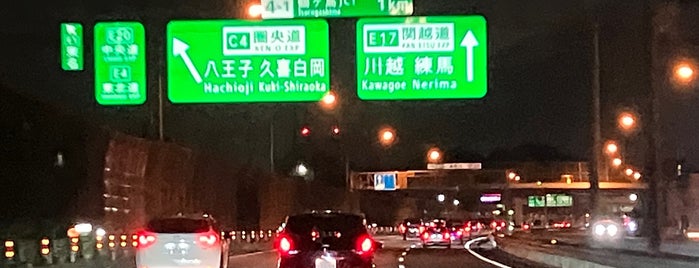 鶴ヶ島JCT is one of 関越自動車道.