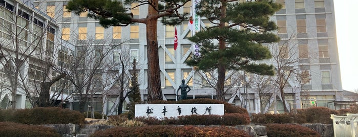松本市役所 is one of 日本の市の人口順位トップ100.