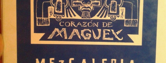 Corazón de Maguey is one of Mezcalerías.