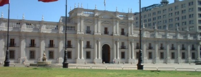Palacio de La Moneda is one of Chile.