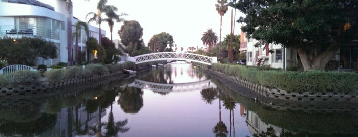 Venice Canals is one of Katherine & Andrew's LA Recommendations.