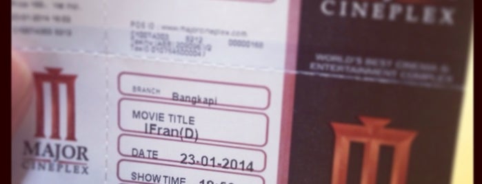 Major Cineplex Bangkapi is one of Conseil de 🍹Tückÿ♛Vïvä🍹.