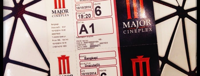 Major Cineplex Bangkapi is one of Consigli di 🍹Tückÿ♛Vïvä🍹.