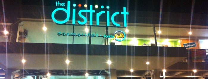 The District Dasmariñas is one of สถานที่ที่บันทึกไว้ของ Din.