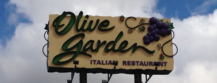 Olive Garden is one of great eat n drink finds.