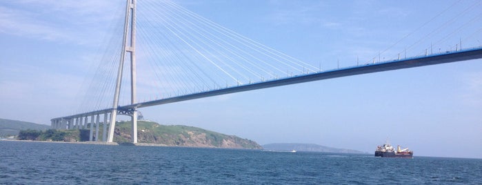Russky Bridge is one of Vladivostok.