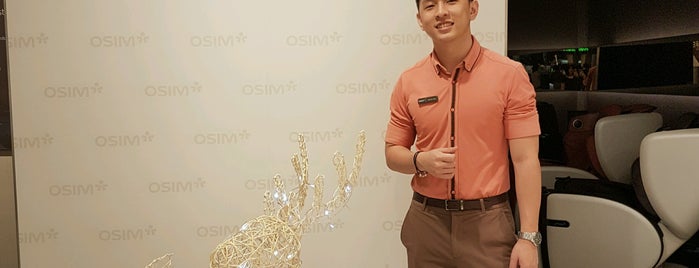 Osim is one of Tampines Ctr.