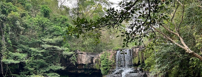 Khlong Chao Waterfall is one of 🛥-Ko Kood - Trat.