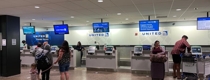 United Airlines Ticket Counter is one of Travel Places.