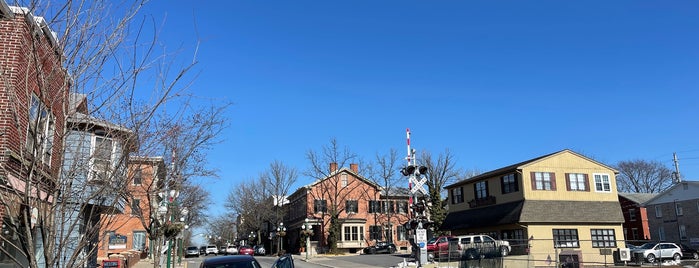 Downtown Lewisburg is one of Central PA.