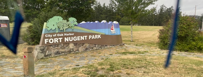 Fort Nugent Park is one of Whidbey Island.