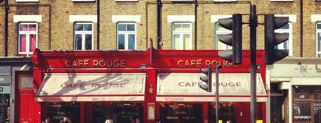 Café Rouge is one of London, UK.