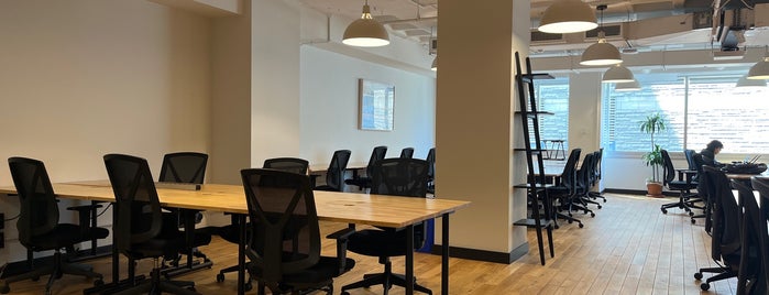 WeWork is one of Coworking Spaces ON.