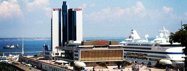 Одесский морской вокзал / Marine passenger terminal «Odessa» is one of Odessa, Ukraine #4sqCities.