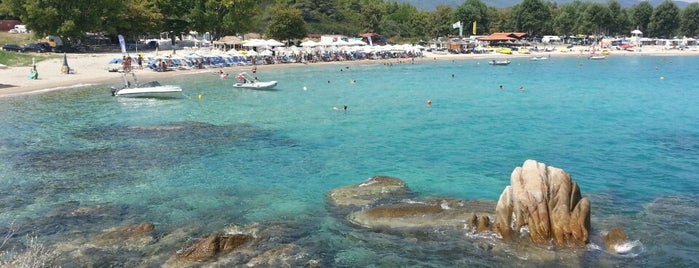Camping Πλατανίτσι is one of Sithonia's beaches.