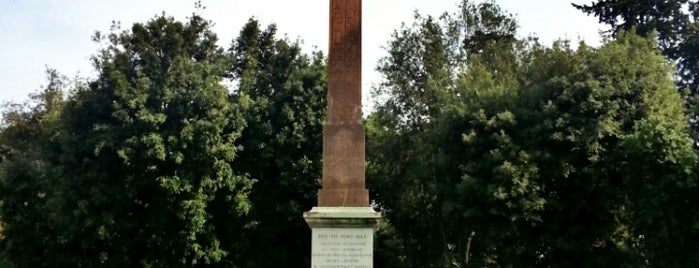 Obelisco Pincio is one of Obelisks & Columns in Rome.