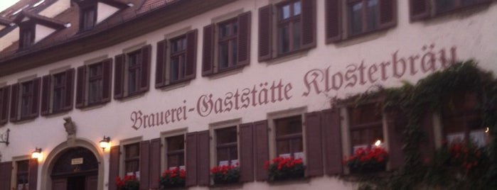 Klosterbräu Bamberg is one of สถานที่ที่บันทึกไว้ของ Megan.