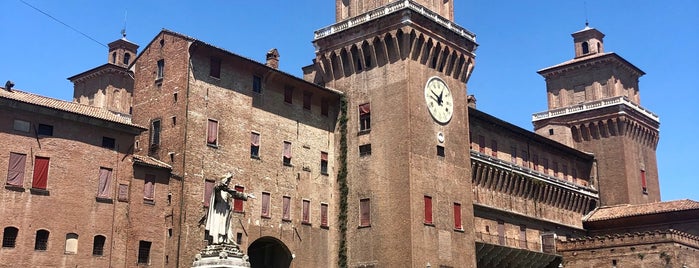 Piazza Savonarola is one of ferrara's.