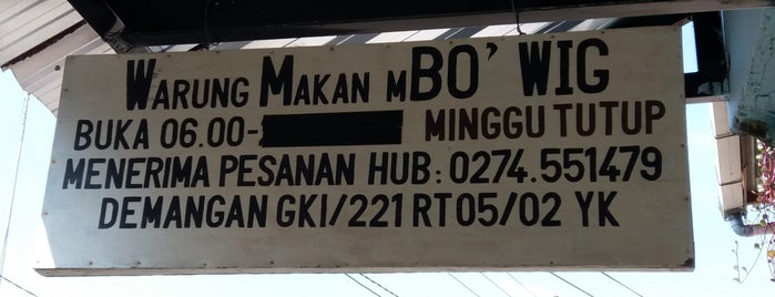 Sego Empal mbok Wignyo is one of other side of hometown.