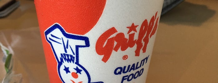 Griff's Hamburgers is one of Favorite Food.