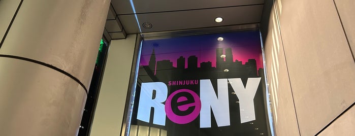 Shinjuku ReNY is one of ライブハウス・クラブ・ホール・アリーナ・コンベンションｾﾝﾀｰ・イベントスペース・ドーム.