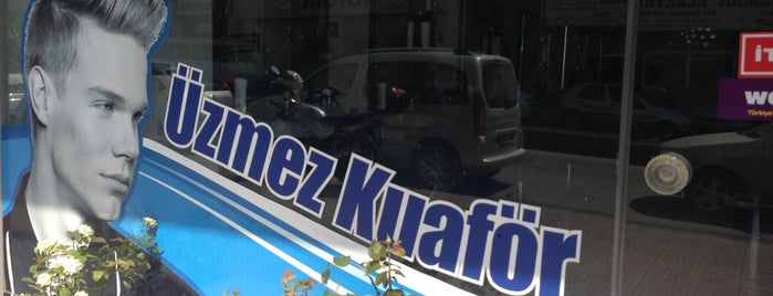 Üzmez Kuaför is one of สถานที่ที่ Yusuf Kaan ถูกใจ.
