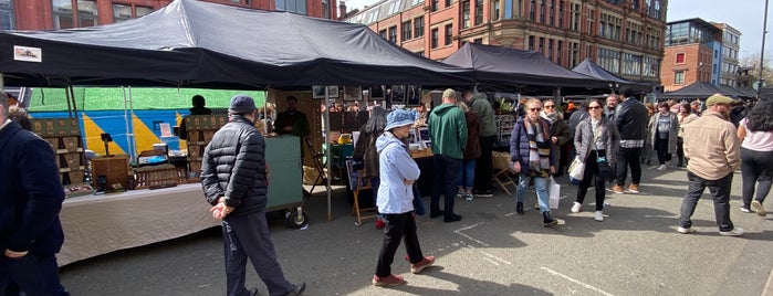 Northern Quarter Maker's Market is one of Manchester 🇬🇧.