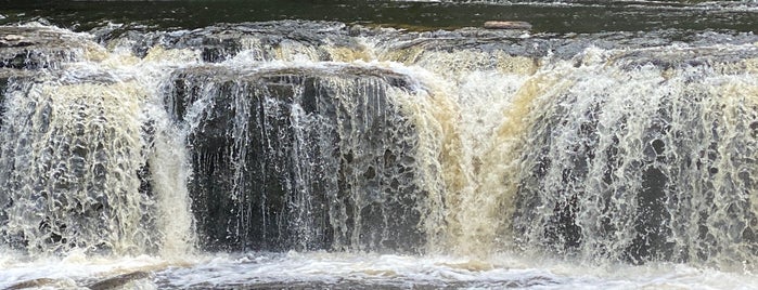 Aysgarth Falls is one of Ilkley area August 2022.