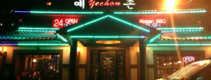 Yechon Korean & Japanese Restaurant is one of seen onscreen.