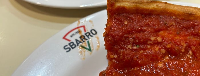 Sbarro is one of Yes, We're Dating!.