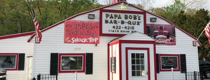 Papa Bob's Bar-B-Que is one of Man v Food Nation.