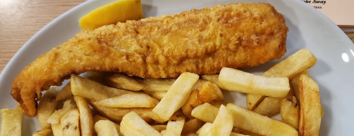 Laughing Halibut is one of Fish & Chips???.