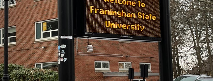 Framingham State University is one of Boston Area Colleges & Universites.