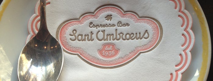 Sant Ambroeus is one of New York with Louis Vuitton.