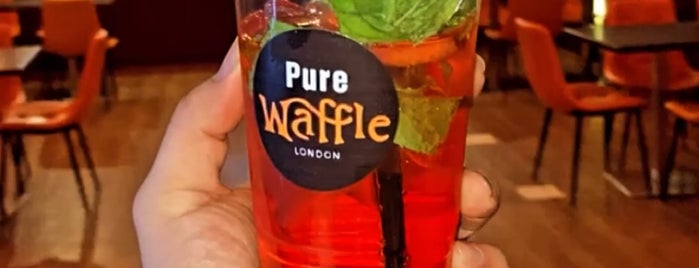 Pure Waffle is one of Cafes.