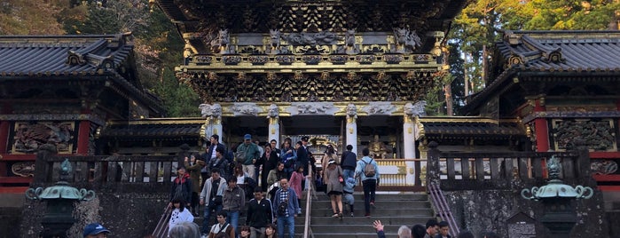 Nikko Toshogu Shrine is one of Tempat yang Disimpan Dave.