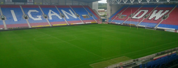 DW Stadium is one of Football Stadiums I have visited on matchdays.