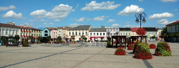 Rynek w Skierniewicach is one of Województwo Łódzkie - co warto zobaczyć.