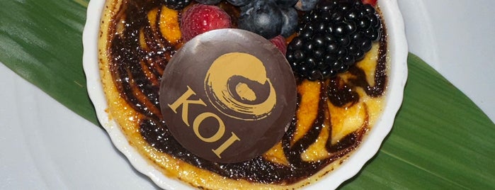 Koi Restaurant is one of LA restaurant.