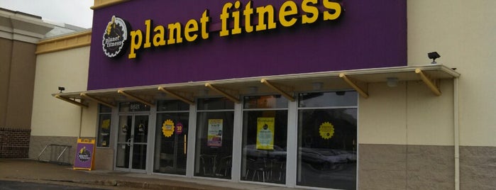 Planet Fitness is one of Places.