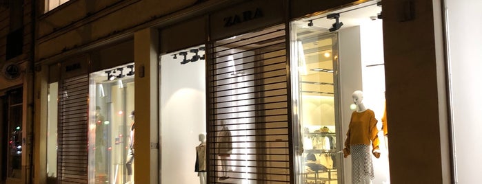 Zara is one of Paris / Париж.