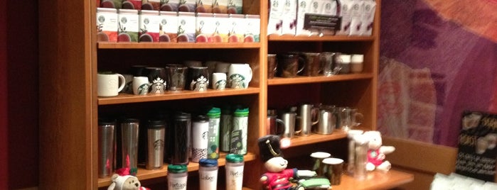 Starbucks is one of lugares!...