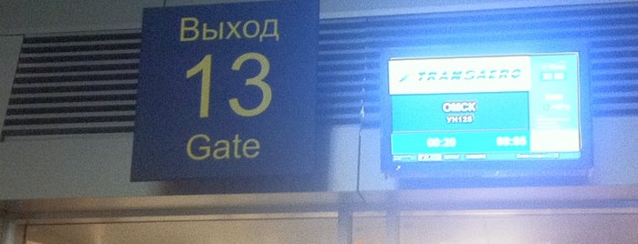 Выход 13/13A is one of Vnukovo airport locations.