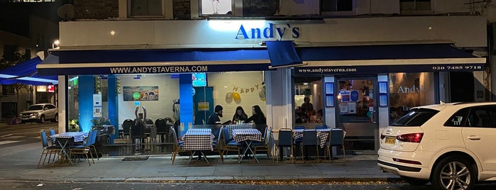 Andy's Greek Resturant is one of London.