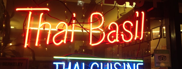 Thai Basil is one of bay area favorites.