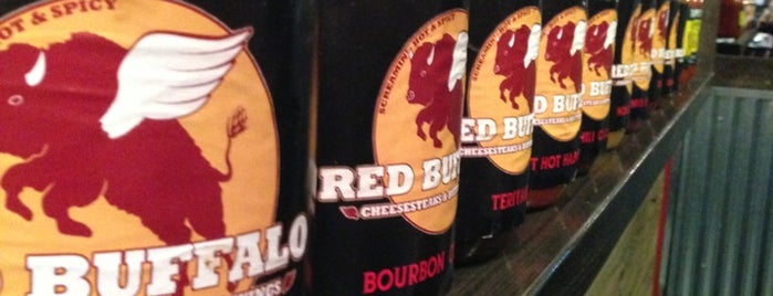 Red Buffalo Cheesesteaks & Buffalo Wings is one of booze & food list.