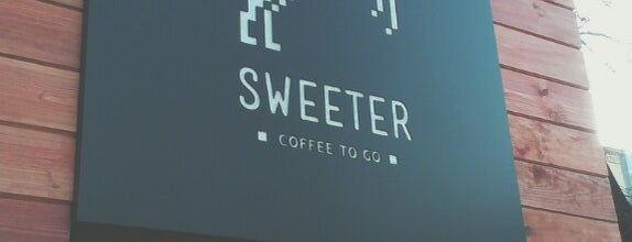 Sweeter is one of Coffee.