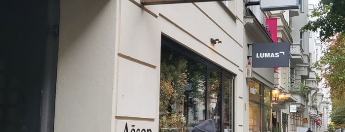 Aesop is one of BER × Shops × Stores.